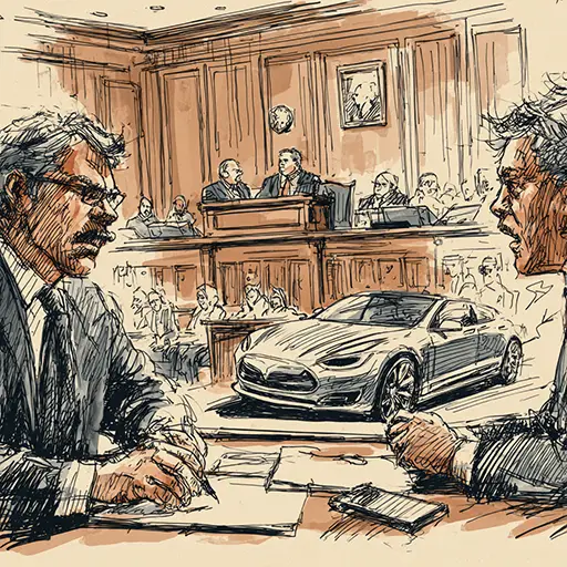 Court Illustration
